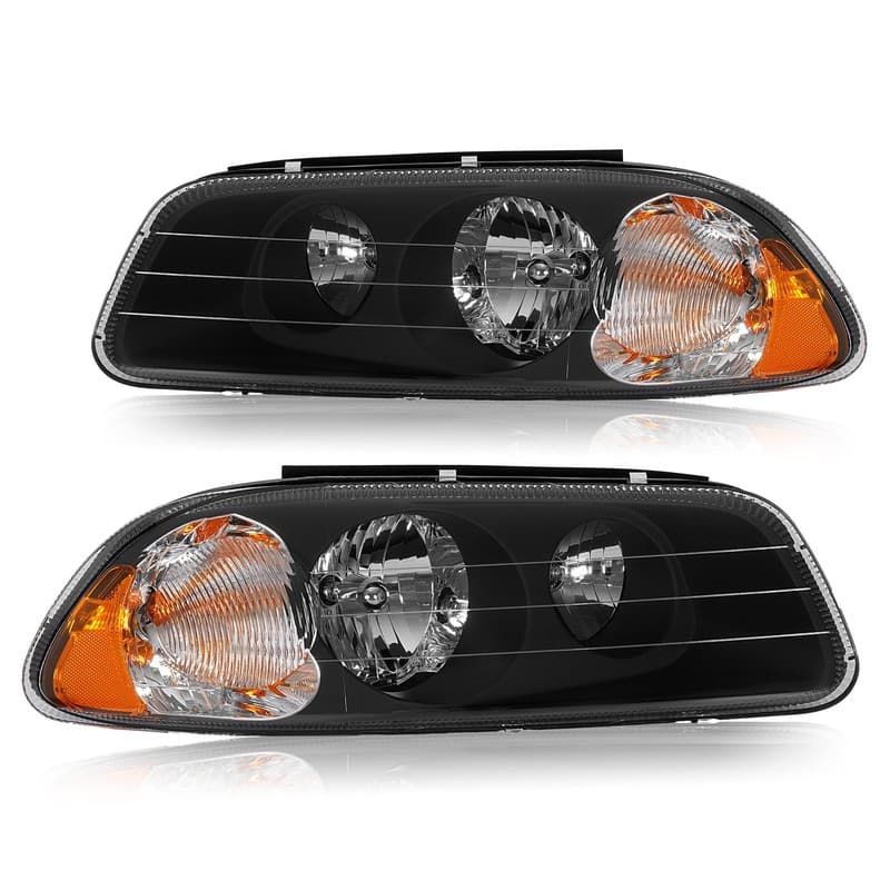 For Mack CX CXN 1998-18 GU4 GU5 GU7 GU8 2008-18 Left+Right Headlights Headlamps
