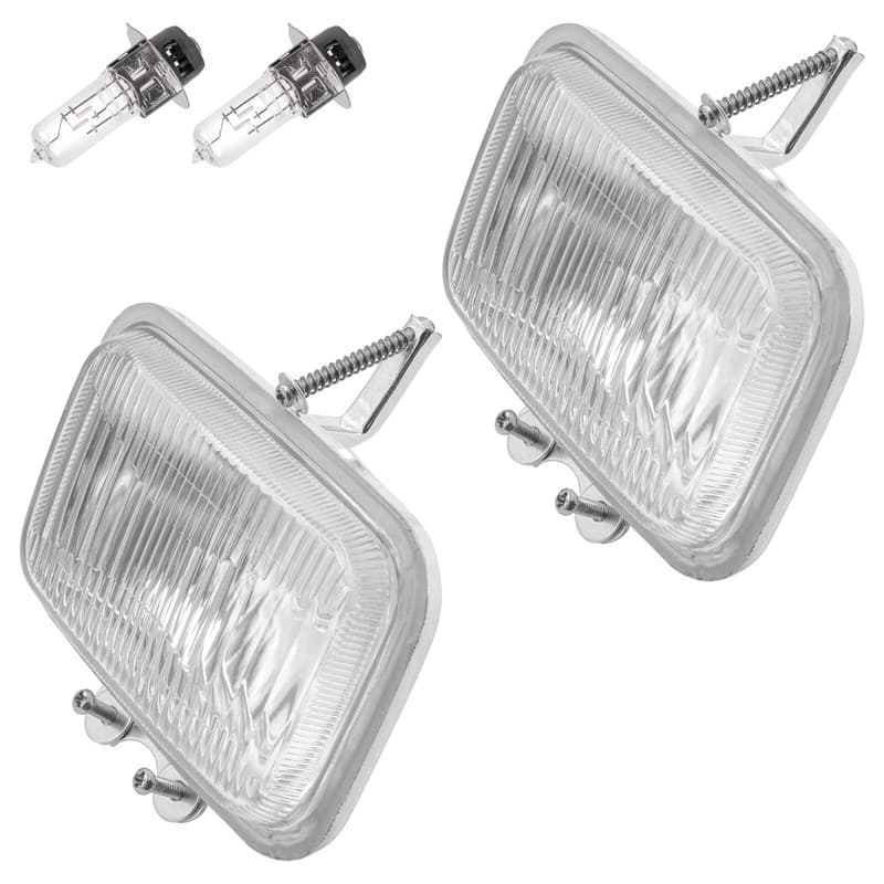 Caltric Headlights For Honda Fourtrax 300 TRX300 2X4 1988-2000 W/Bulb