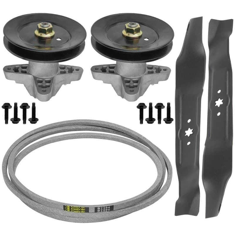 Caltric Deck Spindle w/ Blade and Belt for Cub Cadet RZT-42 Zero-Turn Mower 42"