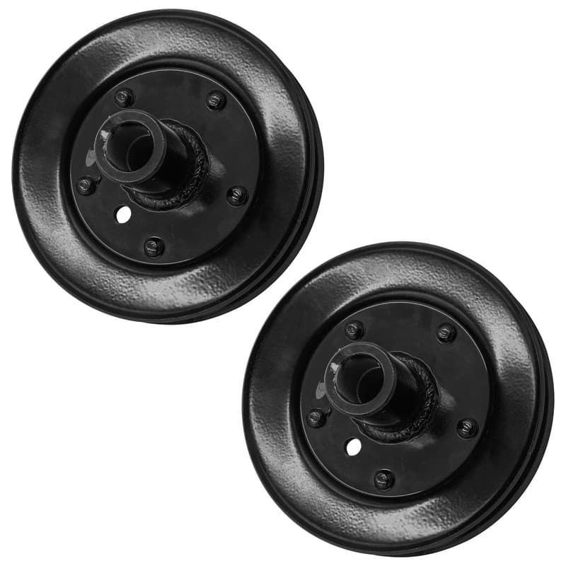 Caltric 756-0556 Mower Deck Spindle Pulley For MTD / White Outdoor / Cub Cadet
