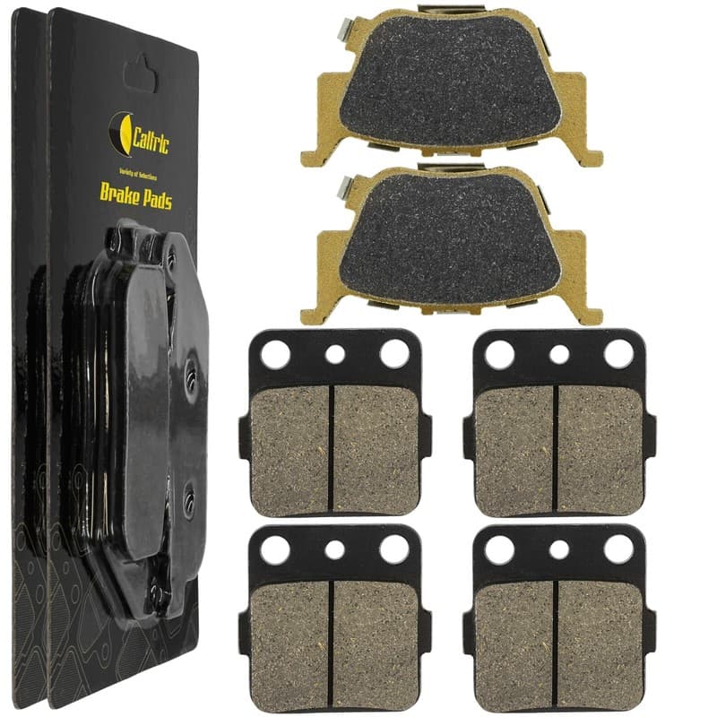 Caltric Front & Rear Brake Pads for Honda Foreman Rubicon 500 4x4 2015-2023