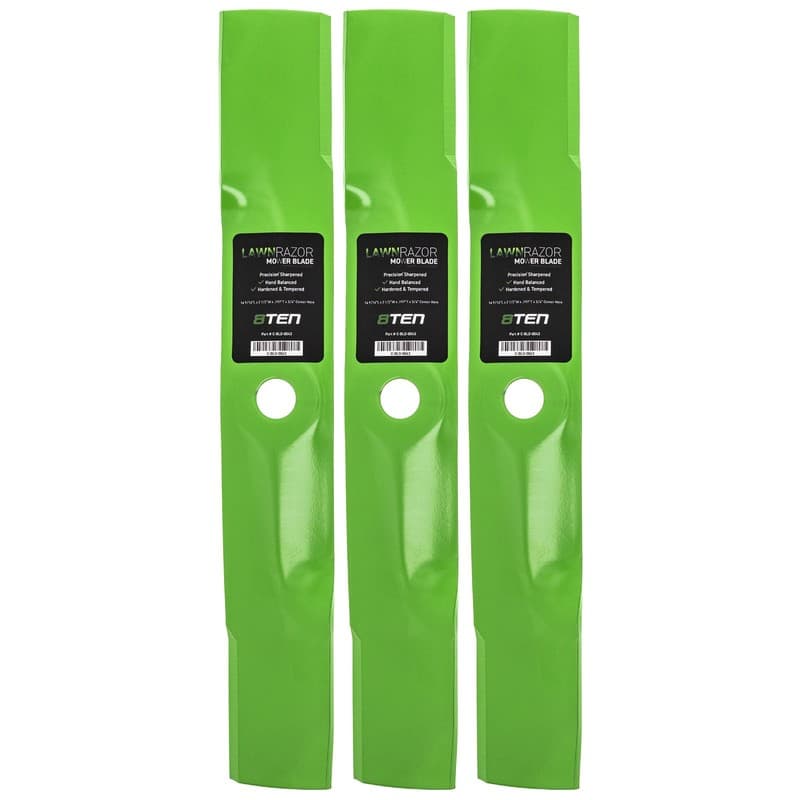 LawnRAZOR High Lift Blade Set for Sabre 2148HV 1948 1842GV 2048HV 1848GV 3-Pack