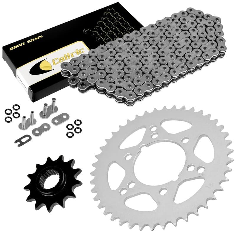 O-Ring Drive Chain & Sprockets Kit for Polaris Trail Boss 250 1985-1989