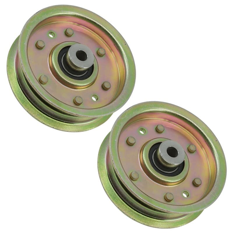 Caltric Deck Flanged Idler Pulley For Ariens 915057 48" Deck / 07300028 Qty 2