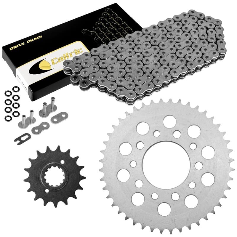O-Ring Drive Chain & Sprockets Kit For Honda VF750F CB900 CB900F VF1000R