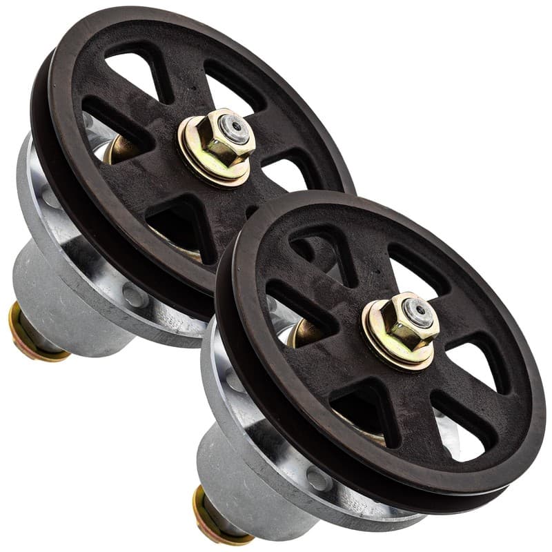 Outer Mower Spindle for Exmark Turf Tracer 1-554019 52 60-Inch Deck 2 Pack