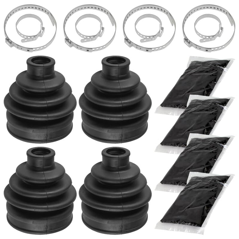 2 Rear Axle Outer And Inner CV Boot Kit for Suzuki LTA750X Kingquad 750 4X4