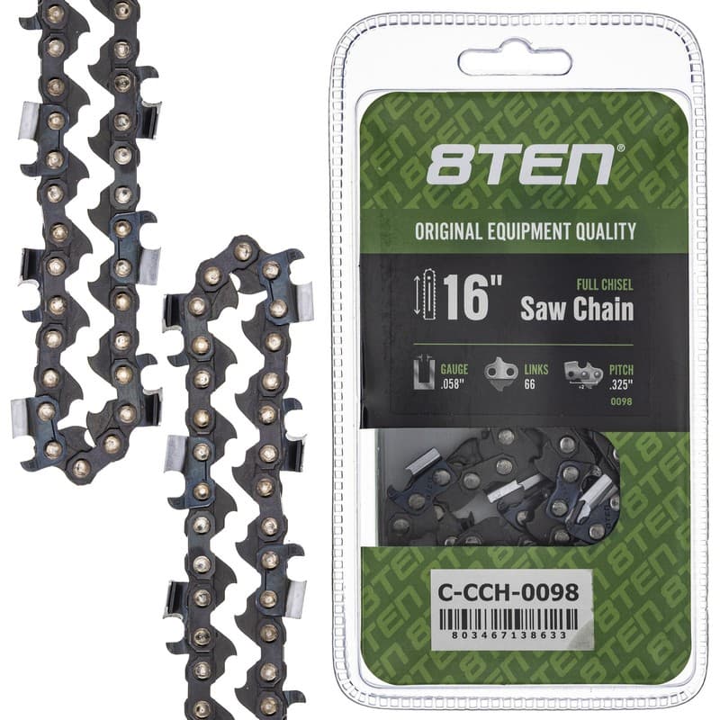 Chainsaw Chain 16 Inch .058 .325 66DL for Dolmar 115 111 109 110 PS 540 6100H