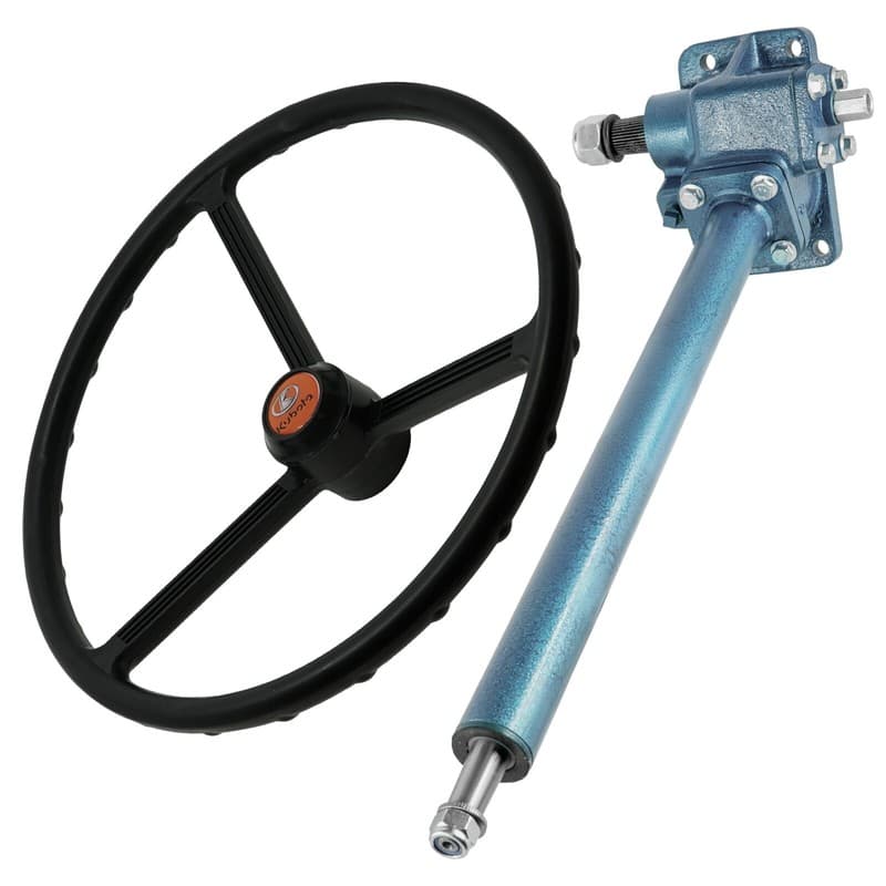 Steering Box Shaft & Wheel for Kubota L1500 L1501 L1801 L2000 L2201