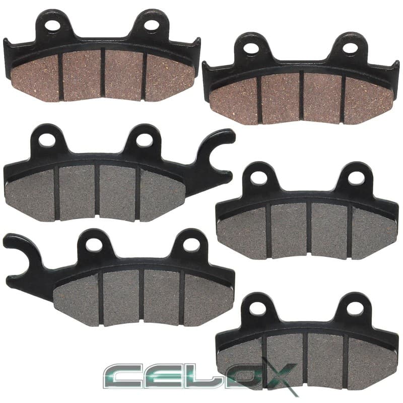Front Rear Brake Pads for Yamaha YFZ450 Quad 450 2006 2007 2008 2009 2010