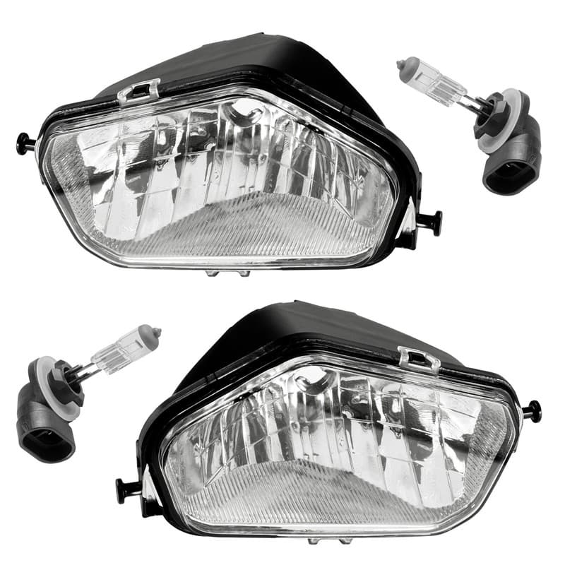 Front Left Right Headlight & Bulb For Polaris Sportsman 400 2011-2014 / SE 2014
