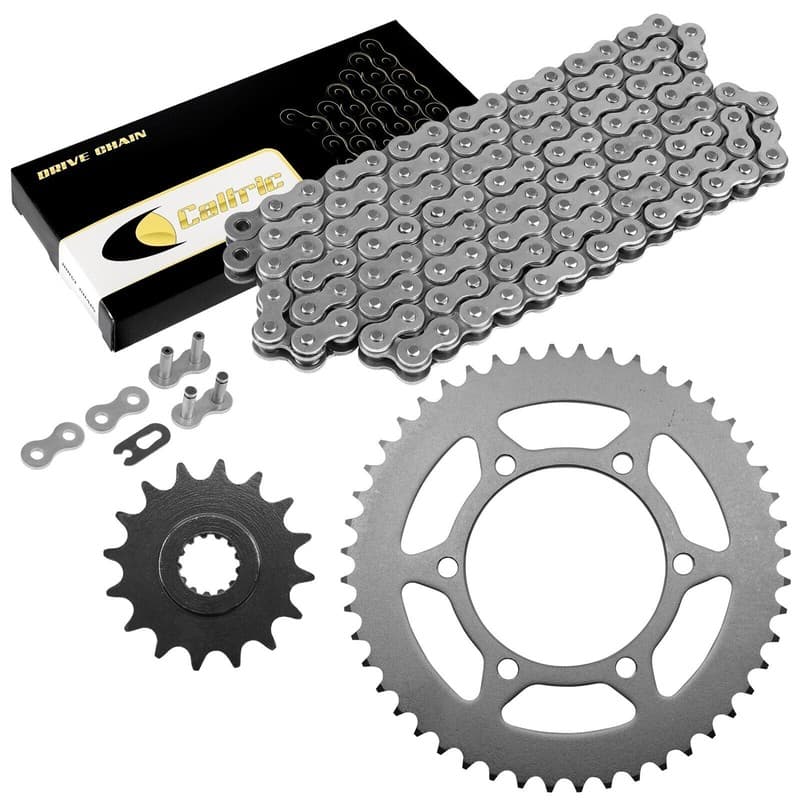 Drive Chain & Sprockets Kit for Yamaha R6 YZF-R6 2003 2004 2005 Steel