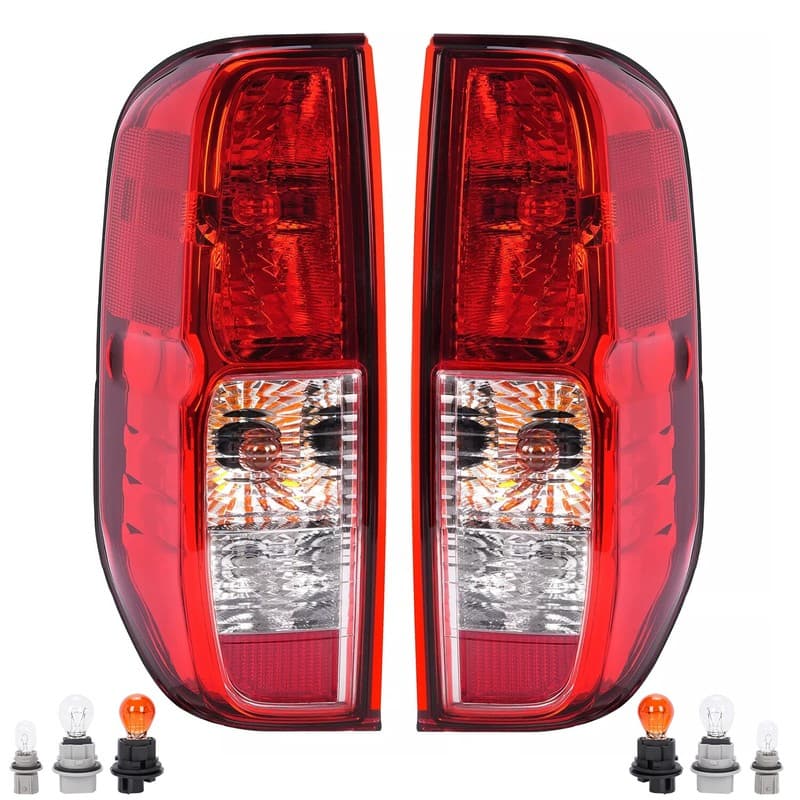 Pair Tail Lights For Nissan Frontier 05-21 Suzuki Equator 2009-2012 w/ Bulbs