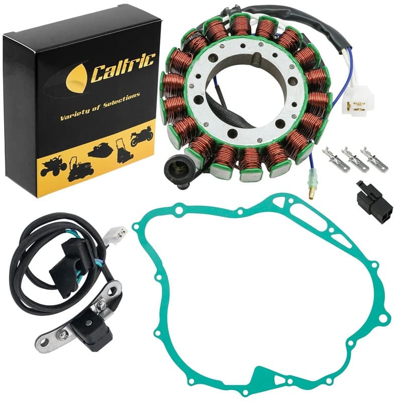 Stator & Pickup Coil & Gasket for Yamaha XV750 Virago 750 1991-1997