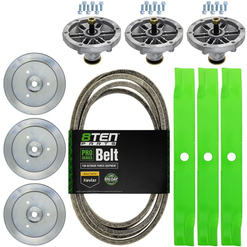 8TEN Blade Spindle Belt Kit for Exmark Radius E S-Series 60-Inch 103-6403-S