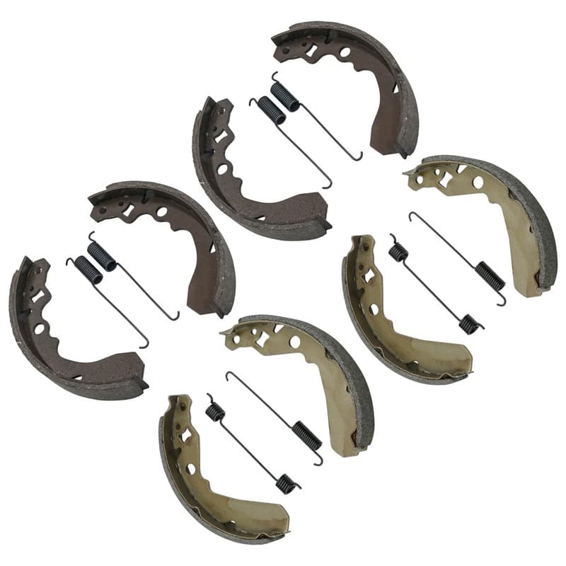 Caltric Rear And Front Brake Shoes For Kawasaki Mule 500 KAF300B 1993-1996 2007