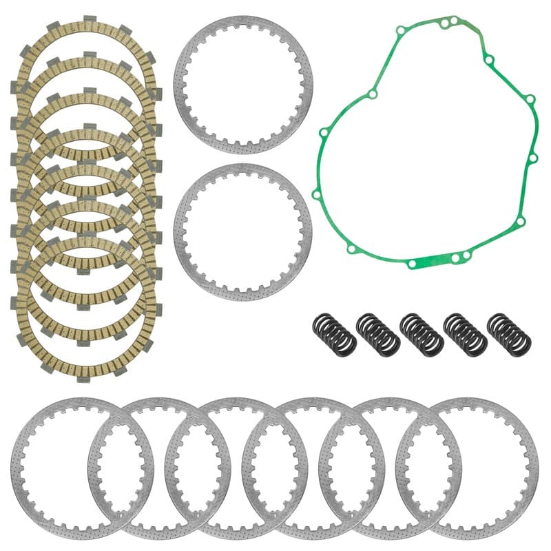 Clutch Friction Steel Plates Gasket Kit for Kawasaki Vulcan S EN650 ABS 2015-25