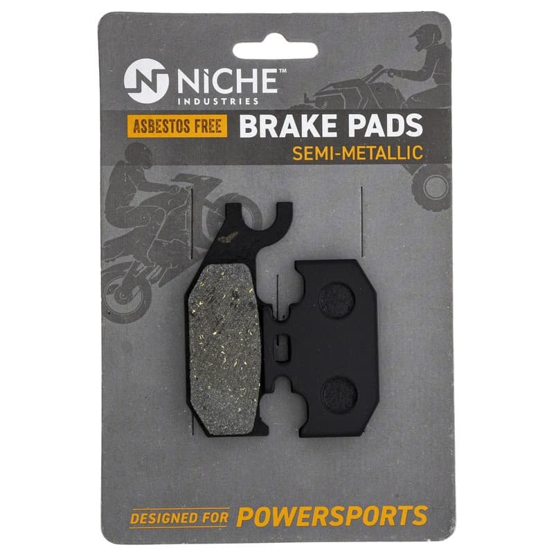 NICHE Brake Pad Set for Suzuki 59100-31850 59100-31870 Front Right Semi-Metallic