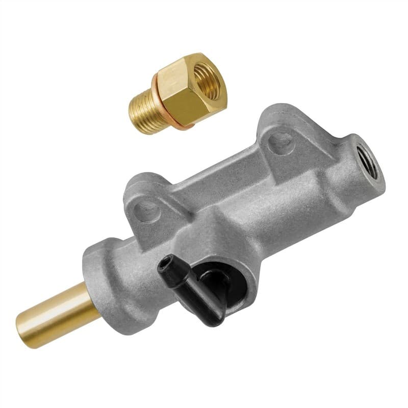 Rear Brake Master Cylinder NEW for Polaris 1910790 3/8" Flared Brake Connector