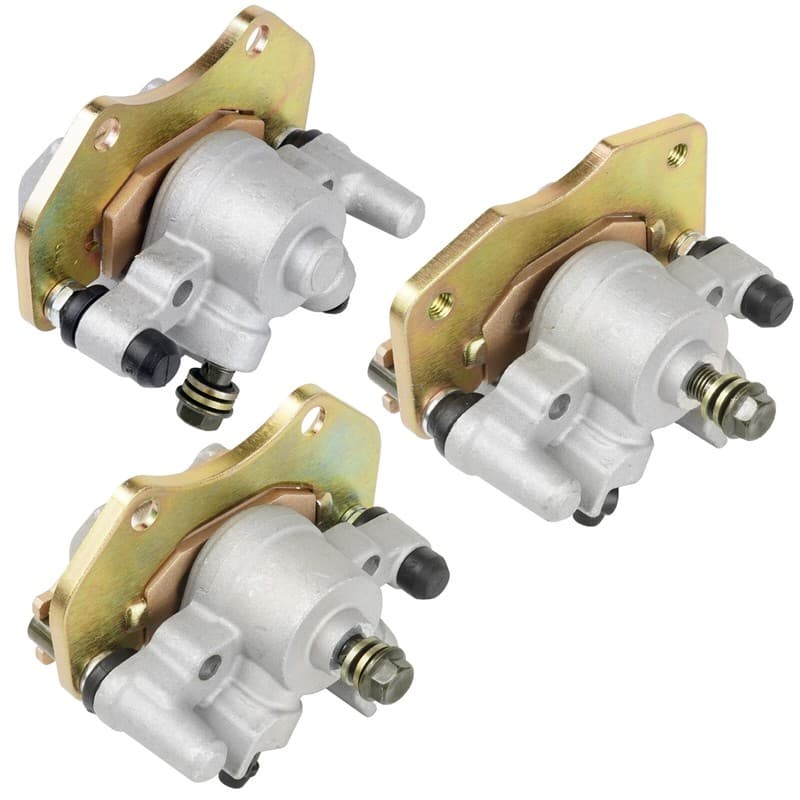 Calipers for Can-Am Outlander 330 2X4 4X4 2005 Front Rear Brake Caliper W/ Pads