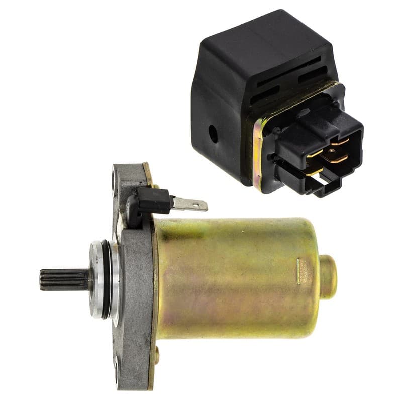 NICHE Starter Motor Solenoid Kit for Polaris Predator Scrambler 50 0450555 ATV
