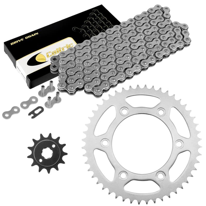 Drive Chain & Sprockets Kit for Honda XR250R 1990 1991 1992 1993 1994 1995