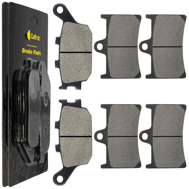 Front Rear Brake Pads for Yamaha FZ6 FZ600 Fzs600 2004 2007 2008 2009 Front Rear