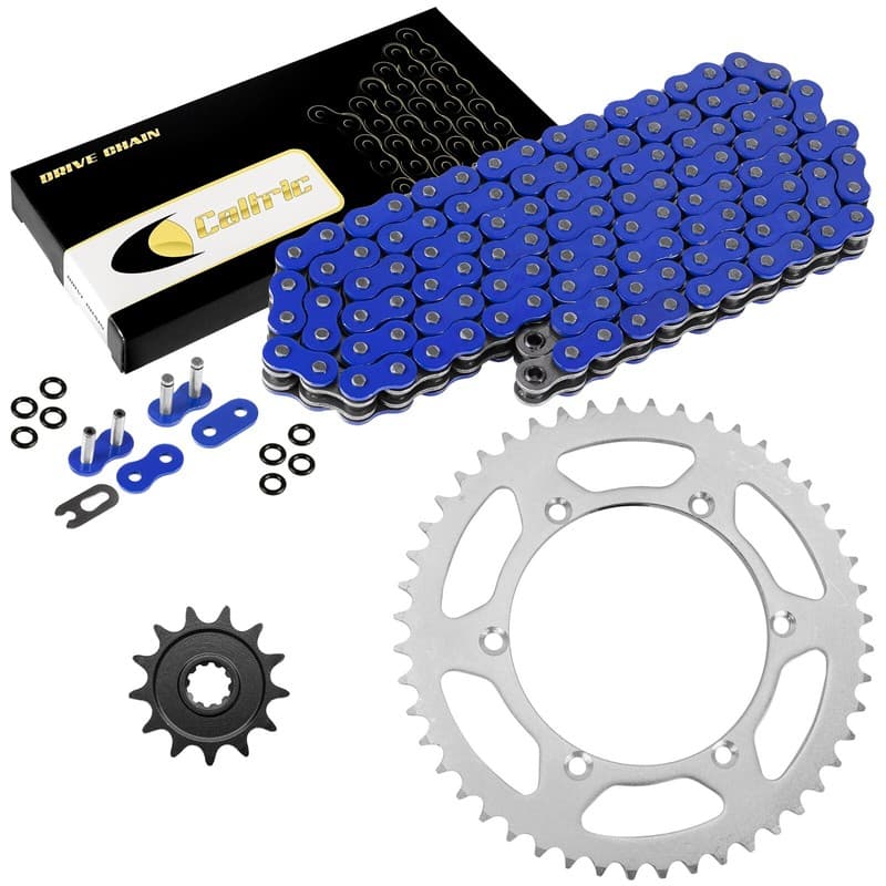 Blue O-Ring Drive Chain & Sprockets Kit for Suzuki RM-Z250 RMZ250 2004 05 2006