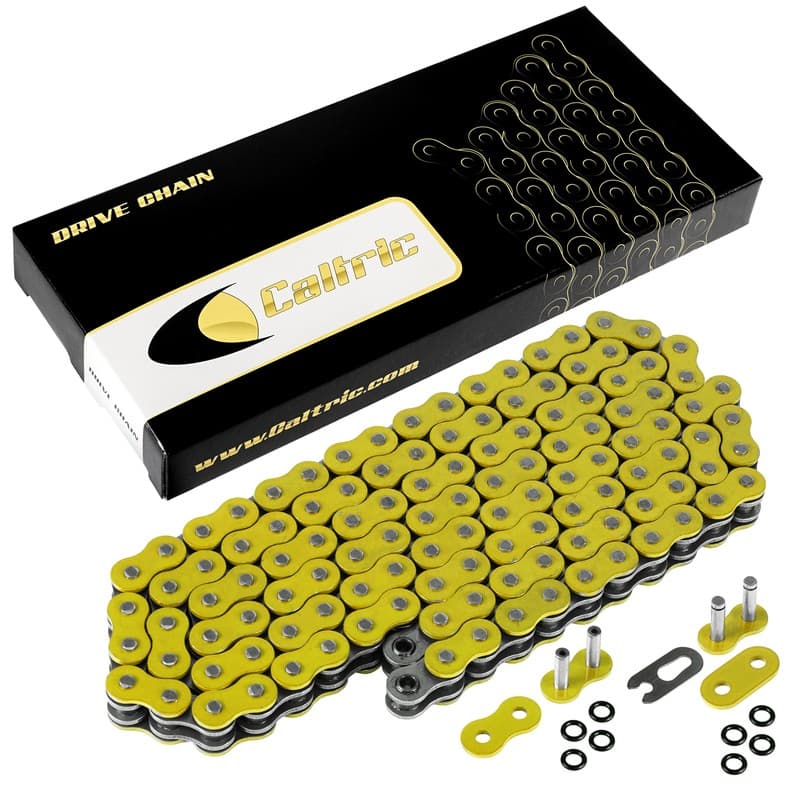 O-Ring Drive Chain for Suzuki RM250 1999 2000 2001 2002 2003 Yellow