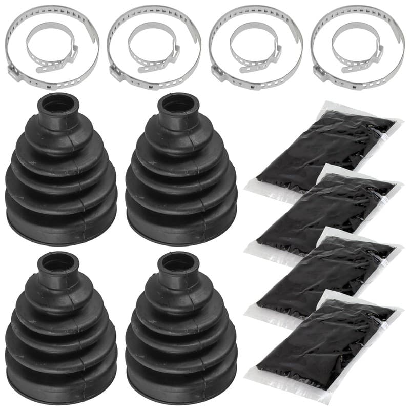 2 Rear Axle Outer Inner CV Boot Kit for Can-Am Renegade 1000 4X4 Xxc 2012-2015