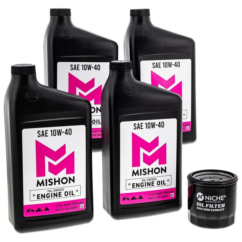 MISHON Engine Oil Change Kit for Honda Goldwing 1500 1800 CBR1000RR VTX1300C