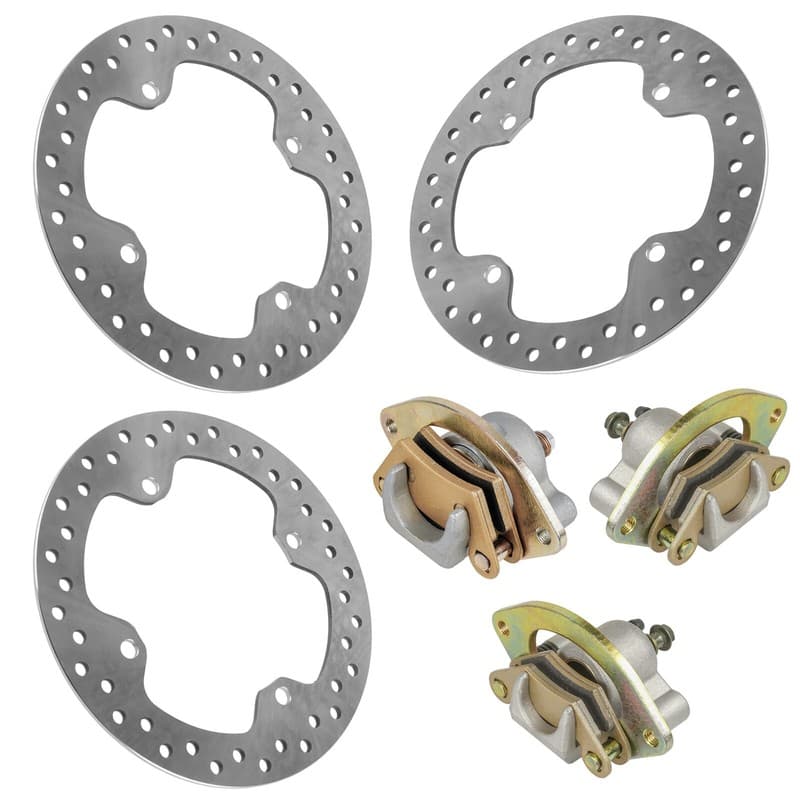 Left Front Brake Disc & Caliper For Polaris Sportsman 550 TOURING EPS 2010-2013