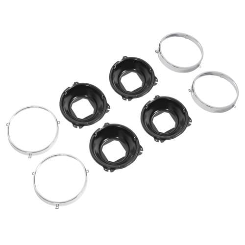 Headlight Mounting Bucket W/Rings For Chevrolet Chevelle El Camino & GTO 1964-70