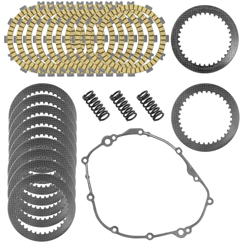 Clutch Friction w/ Steel Plates Spring Gasket Kit for Yamaha YZFR1 2015 - 2026
