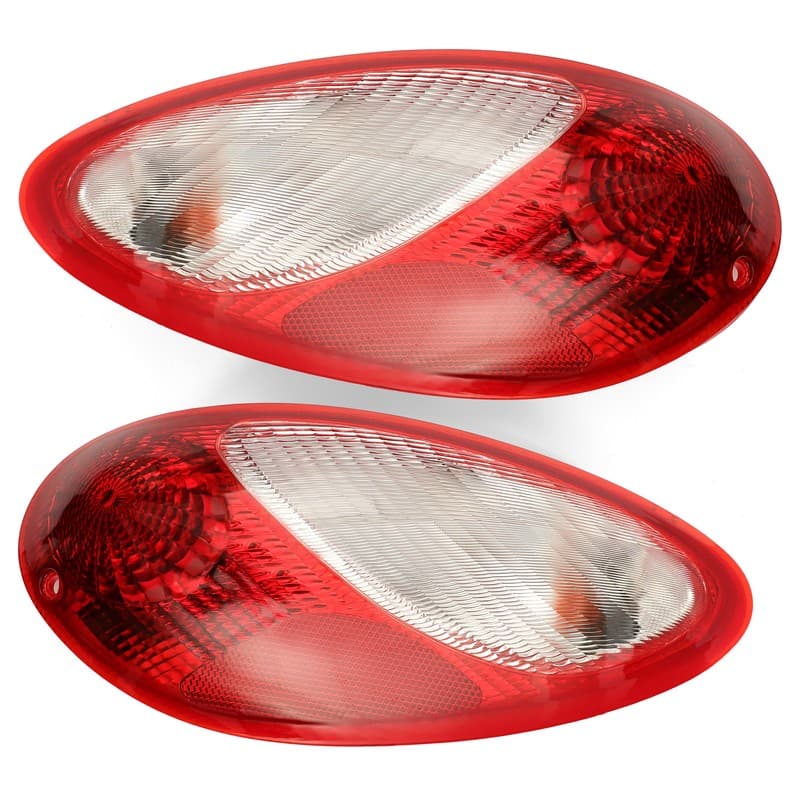 Pair Tail Lights w/Bulbs Driver & Passenger Side For Chrysler PT Cruiser 06-10
