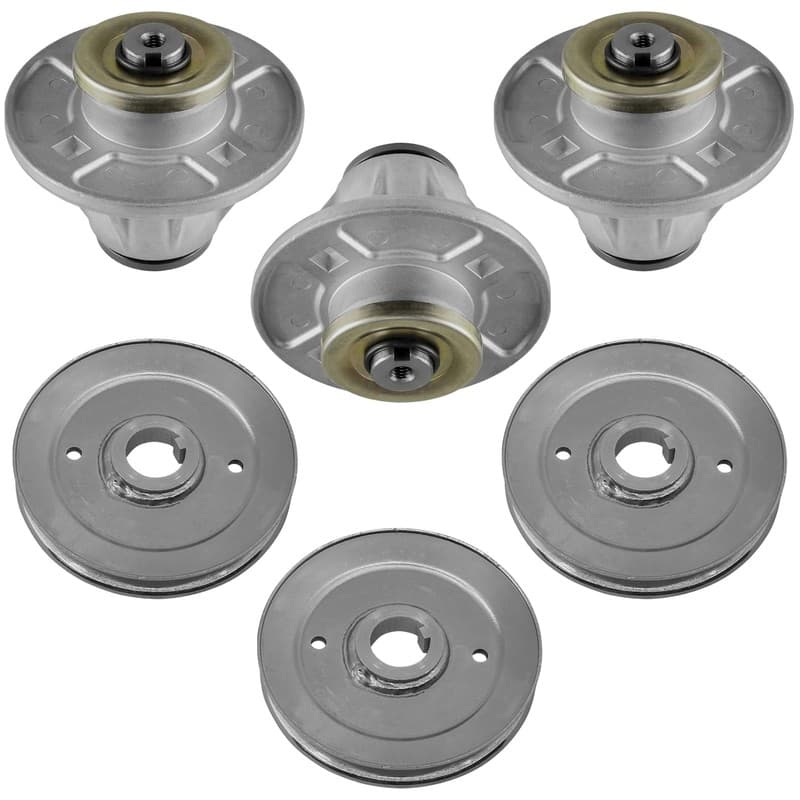51510000 07330267 52" Deck Spindle with Pulley For Gravely ZT2552 / Ariens 2552