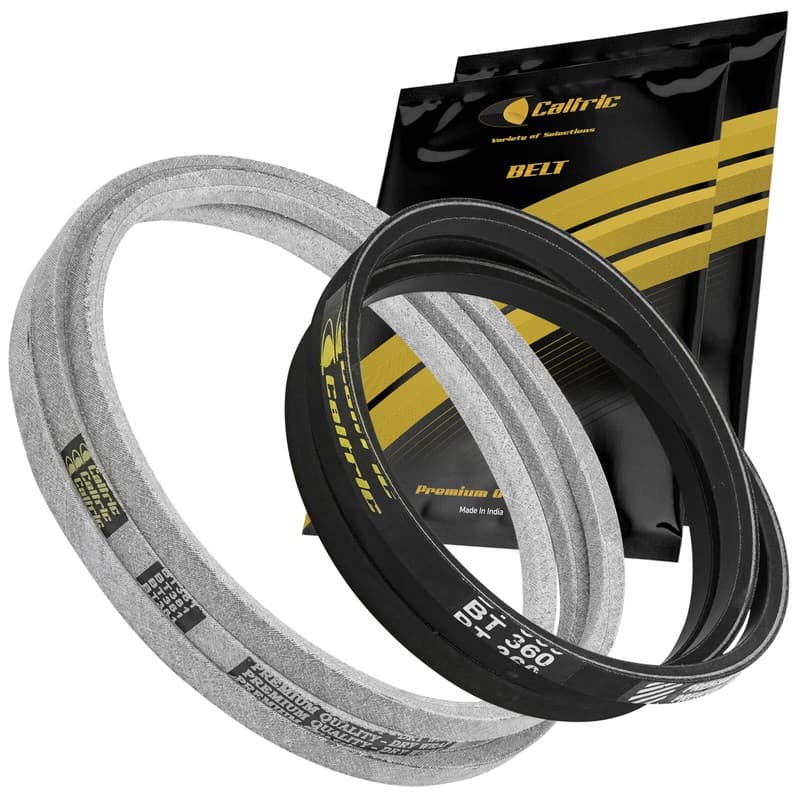 Caltric 48" Deck Belts For John Deere GT242 GT262 GT275 Garden Tractors V-Belts