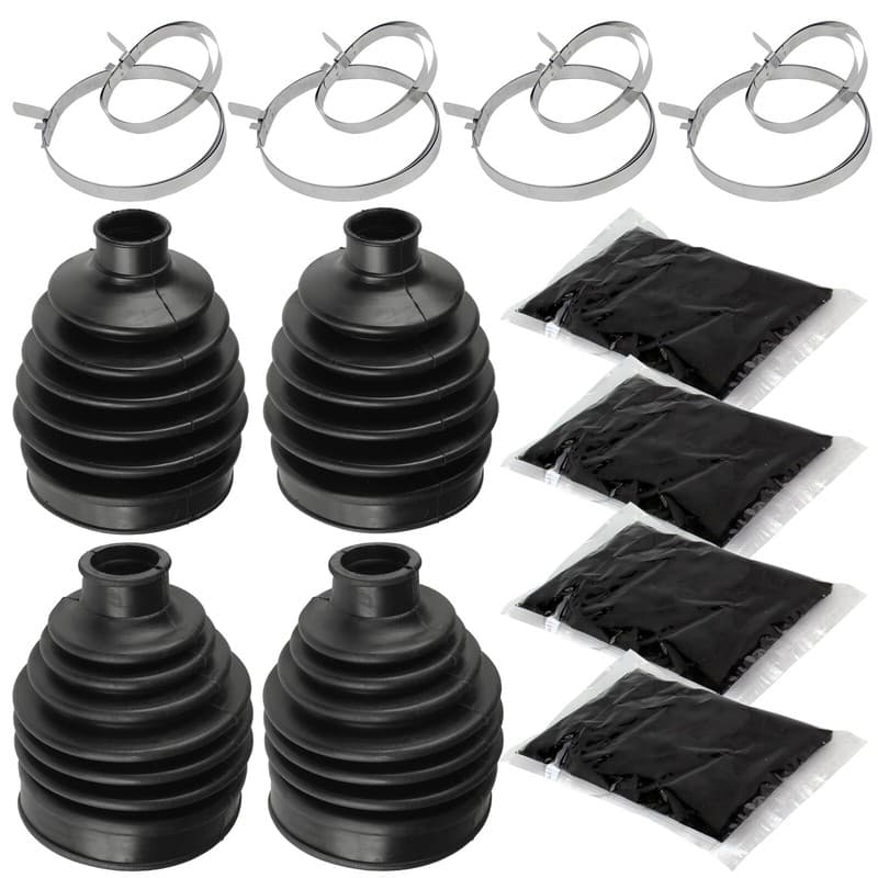 2 Front Axle Inner Outer CV Boot Kit for Kawasaki Teryx 750 KRF750 4X4 2009-2013