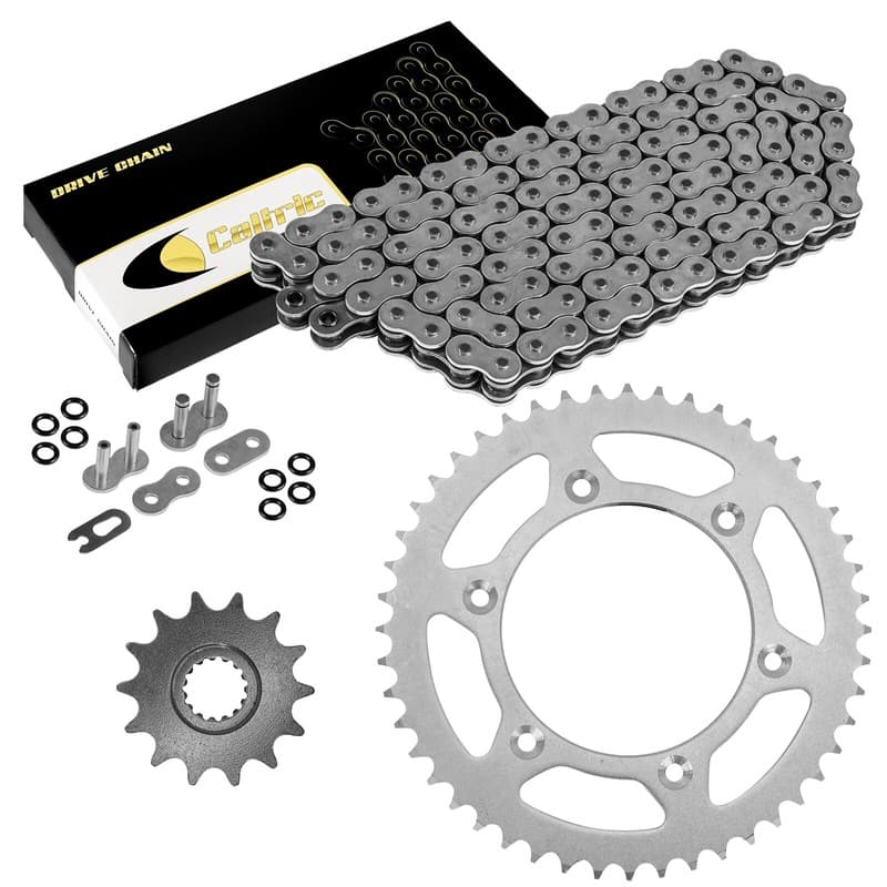 O-Ring Drive Chain & Sprockets Kit for KTM 520Mxc 520 Mxc Racing 2001 2002 Stee