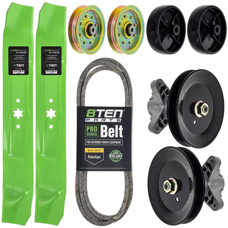 Deck Rebuild Kit with Rollers For Troy Bilt Pony 42-Inch 942-0616A 918-04456
