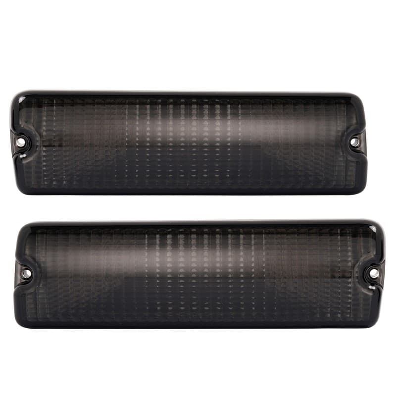 Left & Right Side Smoked Turn Signal Light For Dodge D350 W150 1991-1993