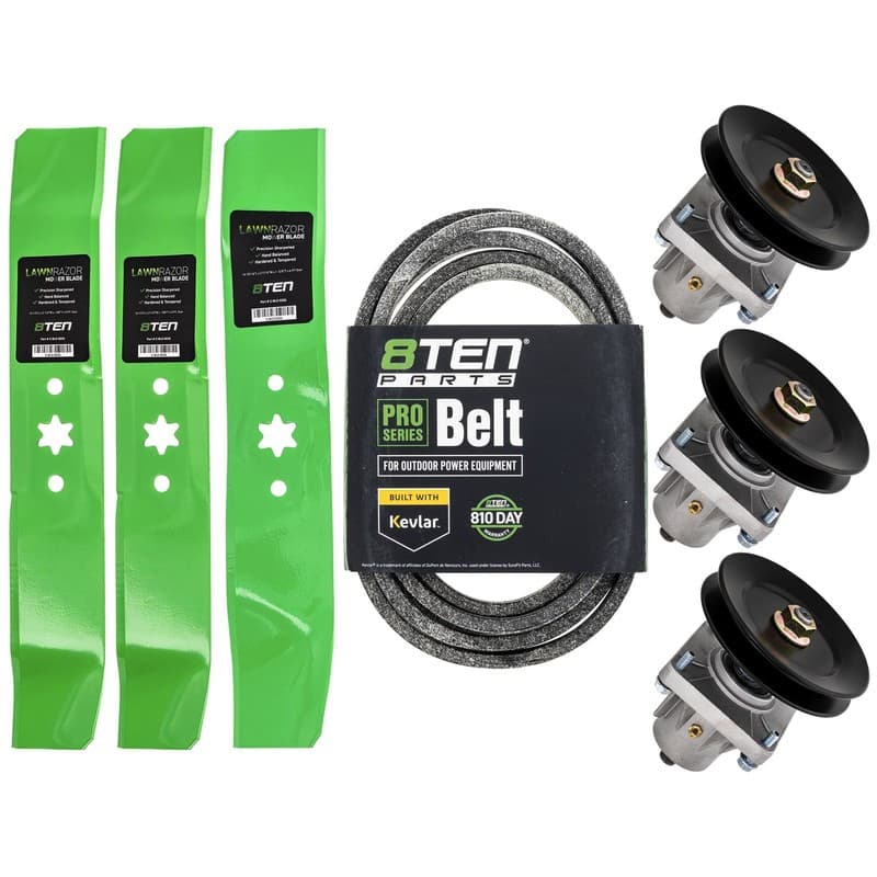 8TEN Blade Spindle Belt for for Yard-Man LT-46 46 Inch 942-04125 918-0660B