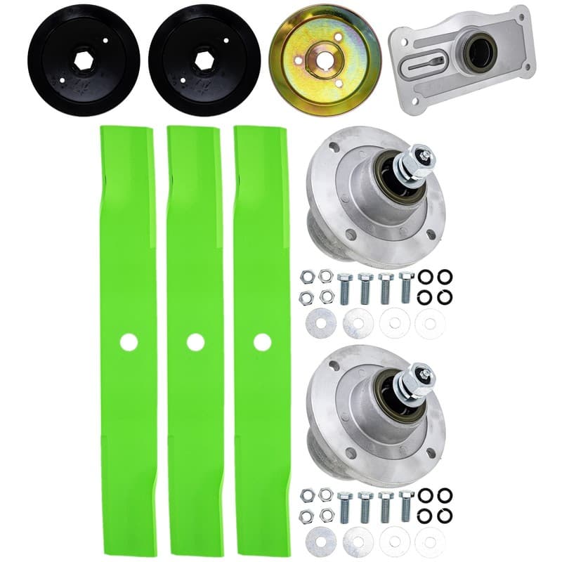 8TEN Blade Spindle Kit for Kubota BX1860 BX1870 BX25 RCK54P23BX 54-Inch Deck