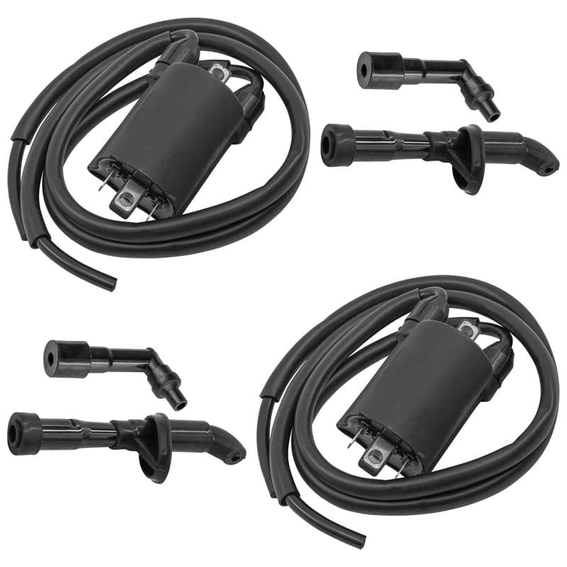 Caltric Ignition Coils & Caps For Honda Shadow Spirit 750 VT750 2007-2014