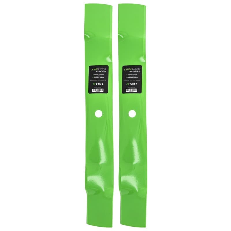 LawnRAZOR Deck Mulching Blade for John Deere Series LT160 LT180 Select 2-Pack