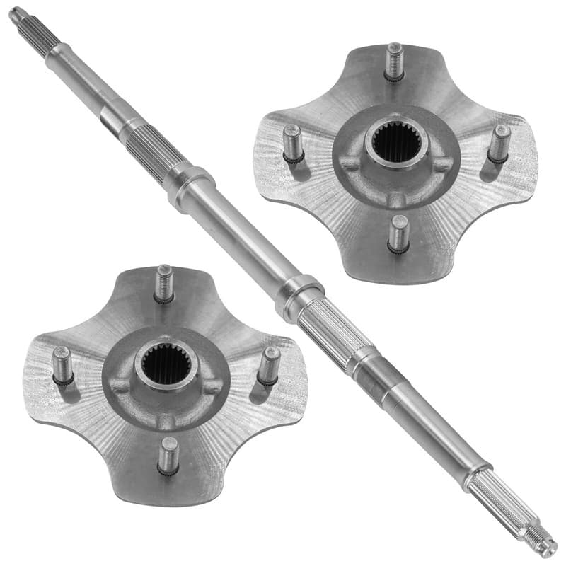 Rear Axle Shaft And Wheel Hub for Honda TRX300FW Fourtrax 300 4X4 1992-2000