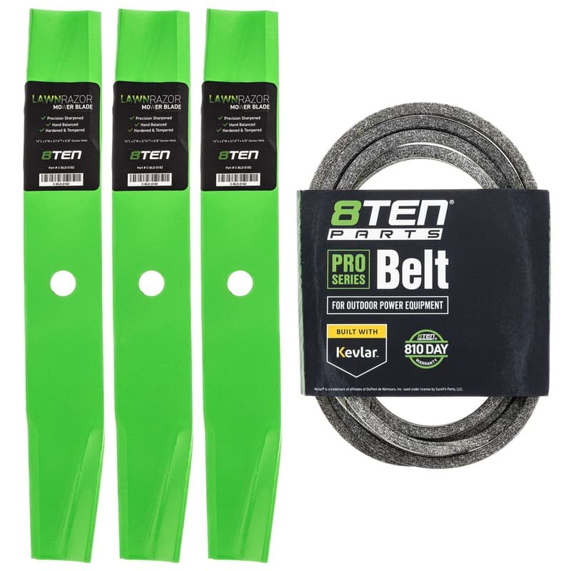 8TEN Deck Kit Blade Belt for Ariens Zoom 1540 1640 1740 2040 HVZ 1840