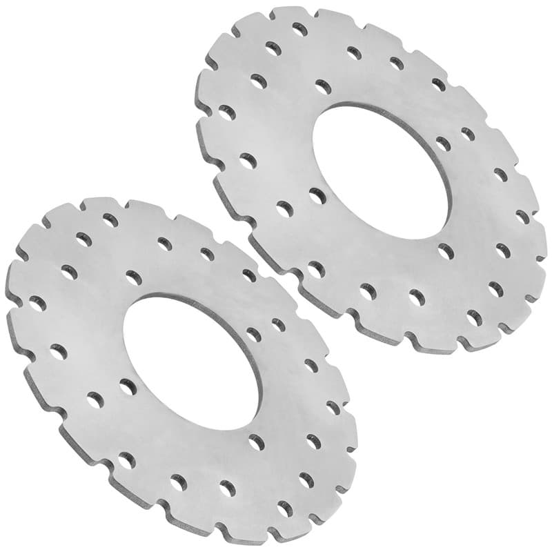 Front Left Right Brake Disc Rotor for Polaris Scrambler 500 2x4 4x4 2001 - 2009