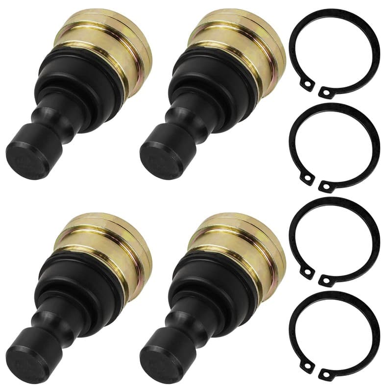 4 Front Suspension Lower and Upper Ball Joint For Polaris RZR 900 2014-2020