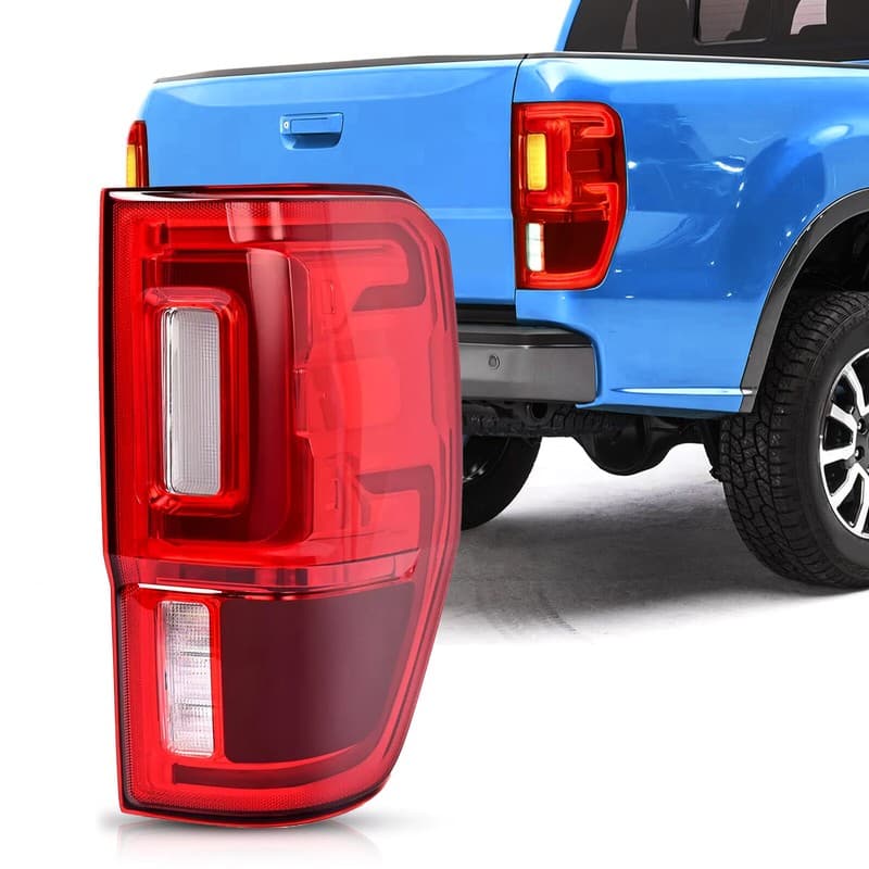 For Ford Ranger 2019-21 2022 2023 LED Tail Light With Blind Spot Passenger Side